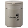 Thermal/Cold Soup Jar Large Capacity 500ml with Folding Handle Mickey Mouse Simple Logo Skater LJFO5_71675