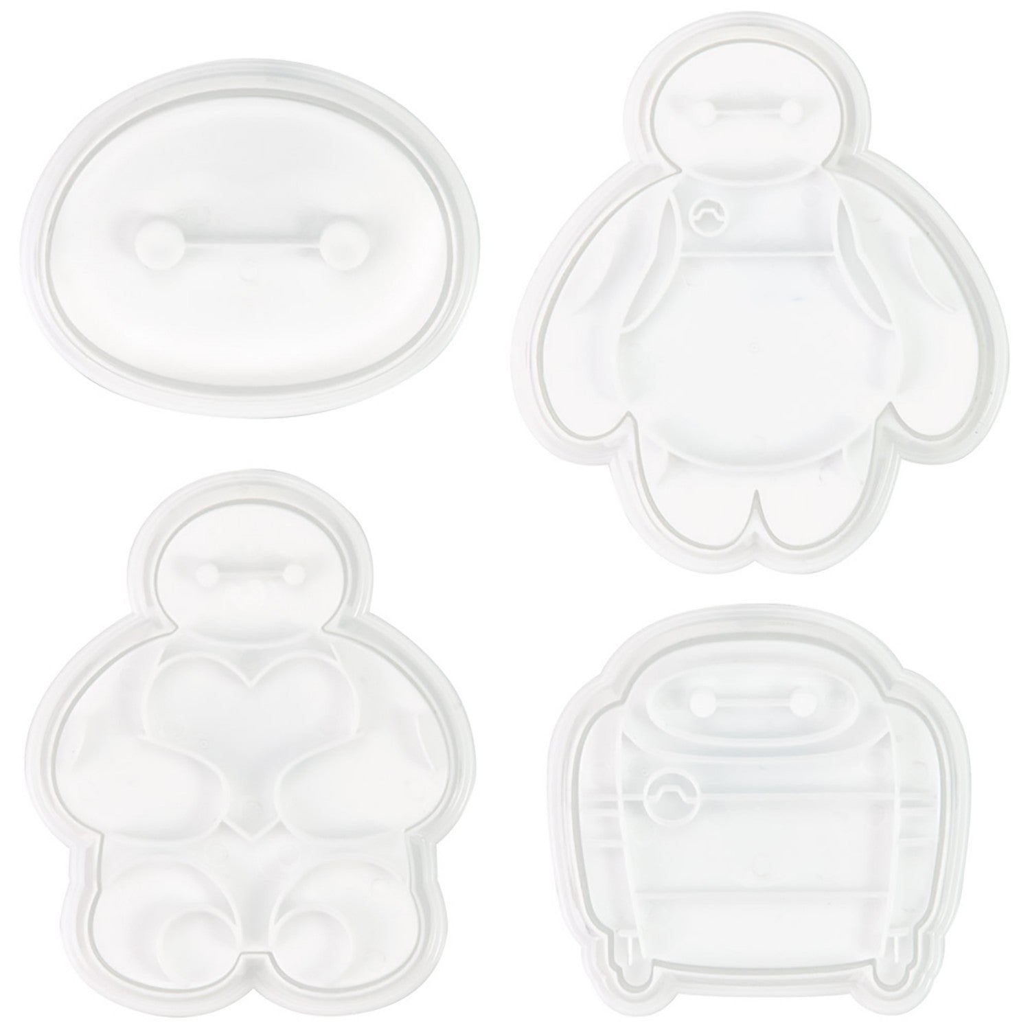 Die cut cookie cutter stamp made in Japan Baymax Skater_CSM1J_71677