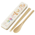 Skater Chopsticks Spoon Set Lunch Box for Adults Combination Set 18cm Non-cla...
