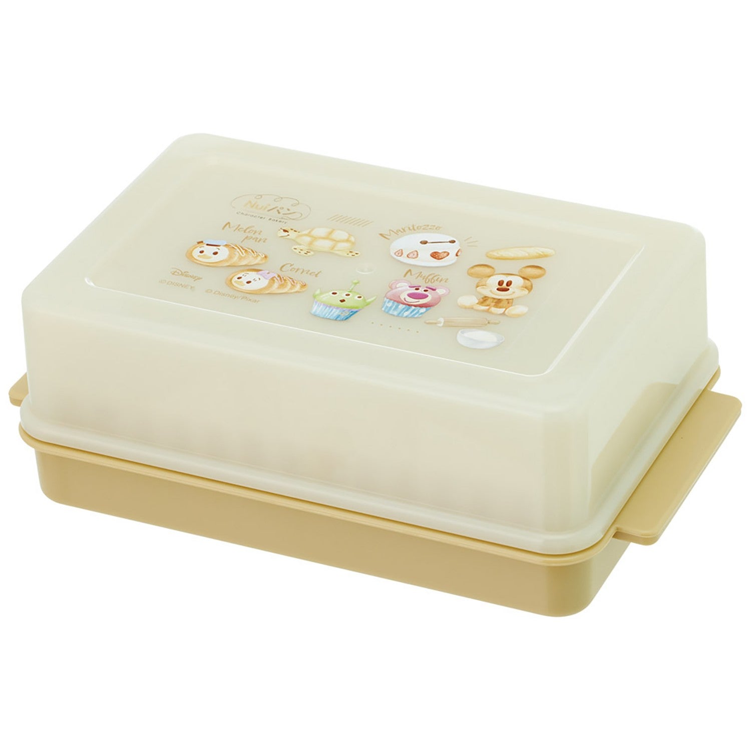 Butter case with cutting, storage container, butter dish, guide included, Nui pan BTG1N_71751
