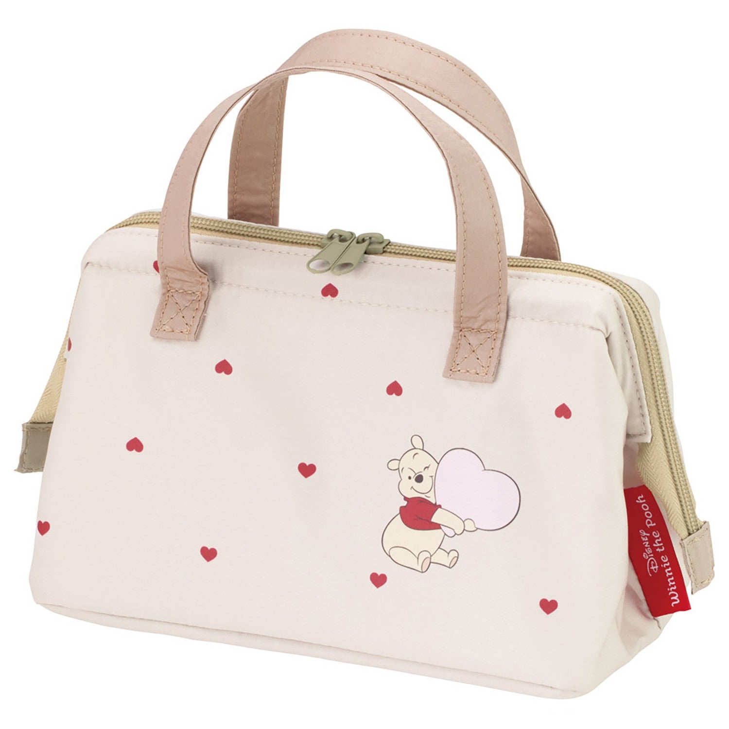 Lunch bag cold pouch women Winnie the Pooh HUG&HEART skater KGA1_71857