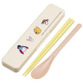 Chopstick Spoon Set Lunch Box for Adults Combination Set 18cm Non-clacking Ma...