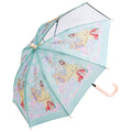 Umbrella for children 40cm Disney Princess 3 Girls 3~4 years old 95~105cm Ensuring visibility Comes with a transparent window Prevents fingers from getting caught Hand-openable 8 ribs Skater_UB40_71997