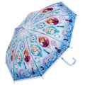 Vinyl Umbrella for Children 45cm Frozen 3 Girls 5~6 years old 105~115cm Hand-openable to prevent fingers from being pinched 8 ribs Skater_UBV45_72002