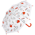 Vinyl Umbrella for Children 45cm Baymax Boys Girls 5-6 years old 105-115cm Hand-openable to prevent fingers from being pinched 8 ribs Skater_UBV45_72003