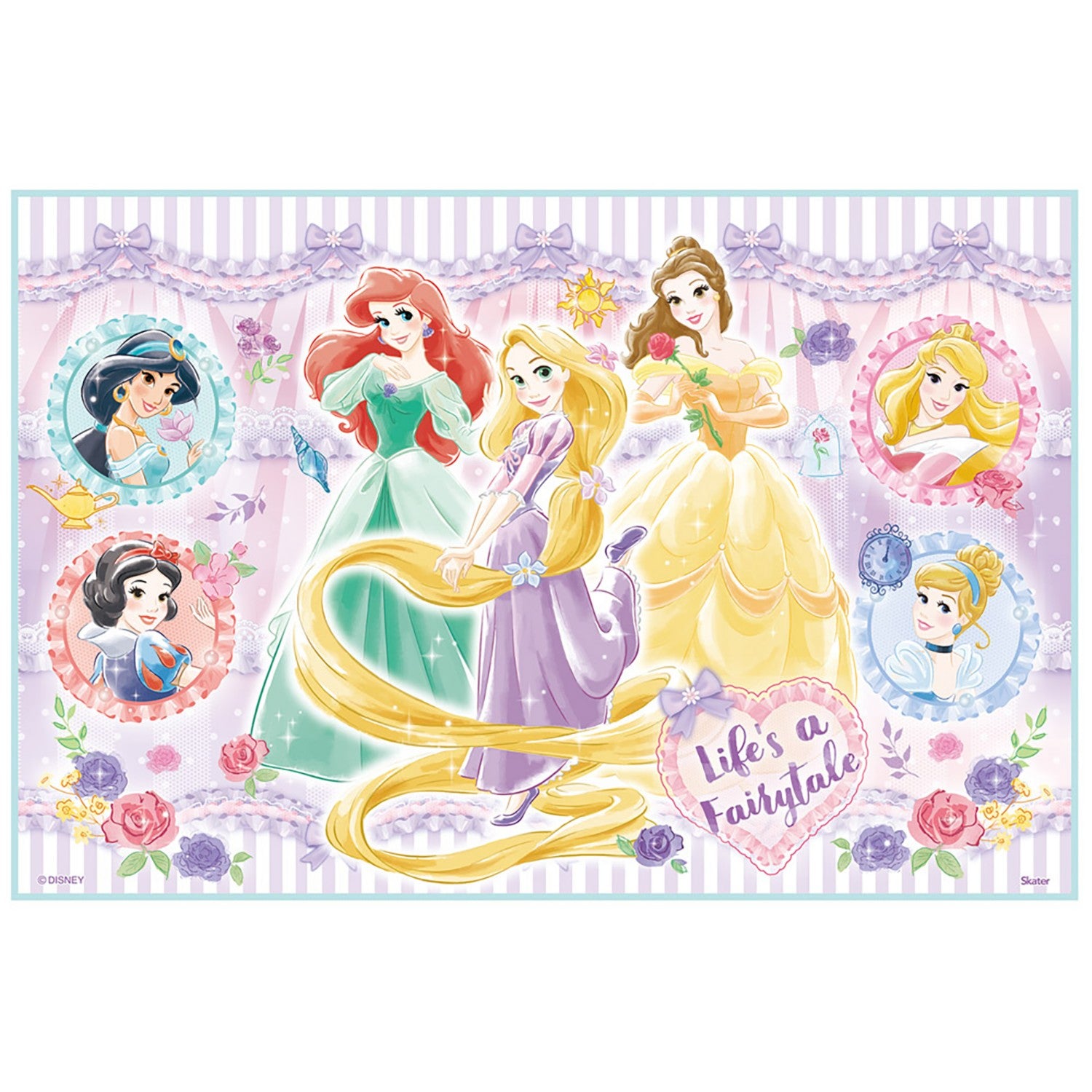 Leisure Sheet for Children Single Use S Size Excursion 60 x 90cm Disney Princ...