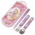 Bento Chopsticks for Children Trio Set Chopsticks Spoon Fork 16.5cm Rapunzel on the Tower 26 Girls Skater TACC2_72201