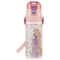 Skater Water Bottle for Children, Direct Drinking, 470ml, Rapunzel on the Tower 26, Girls, Cold Storage Only, Stainless Steel, Lightweight Type, Waterbottle, Sports Bottle, Kids, Children's Water Bottle, Skater_SDC4_72210