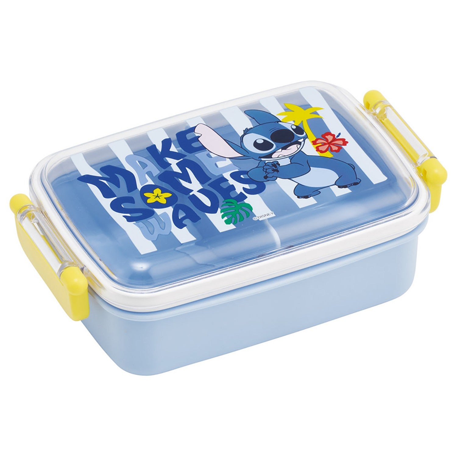 Lunch Box for Children 450ml Fluffy Dome Lid Lunch Box 1 Tier Made in Japan Lilo & Stitch 26 Skater RBF3AN_72215