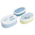 Seal Container Storage Container Set of 3 Bento Box Lunch Box Made in Japan Lilo & Stitch Hug Skater SRS3S_72228