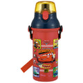 Children's Direct Drinking Water Bottle Plastic 480ml One Push Open/Close Dishwasher Safe Made in Japan Cars 26 Boys Skater PSB5SAN_72241