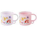 Skater Cup 200ml for Children Set of 2 Plastic Cups Dishwasher Safe Made in Japan Disney Princess 26 Girls Skater_KE5AW_72409