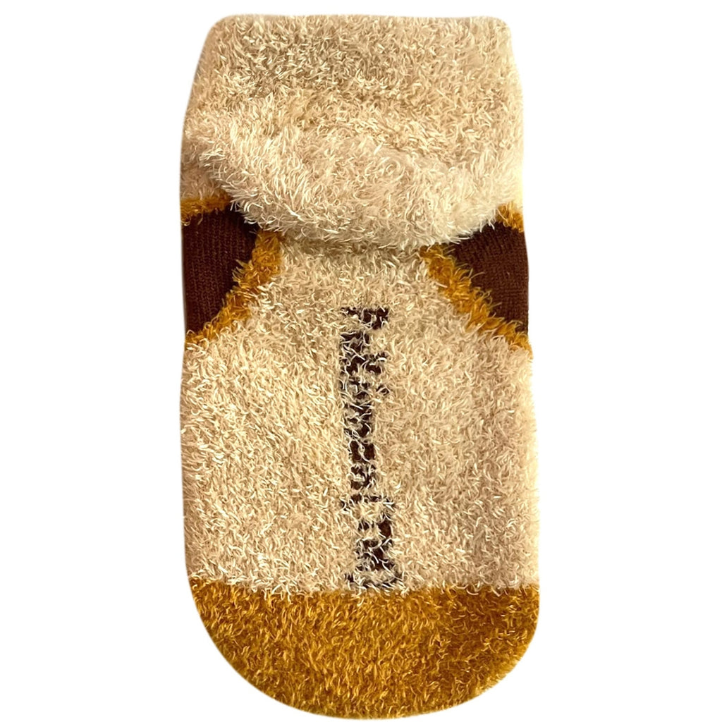 Fluffy socks Eevee dot kids (13-18cm)