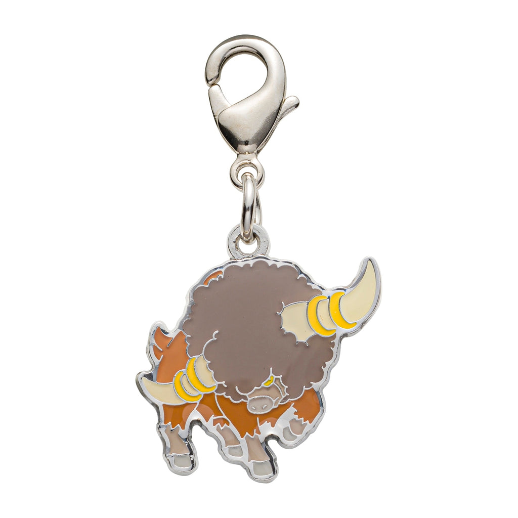 National Encyclopedia Metal Charm from Japan, featuring a detailed Pokemon character