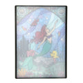 Little Mermaid Stained Glass Cutting Board with Stand