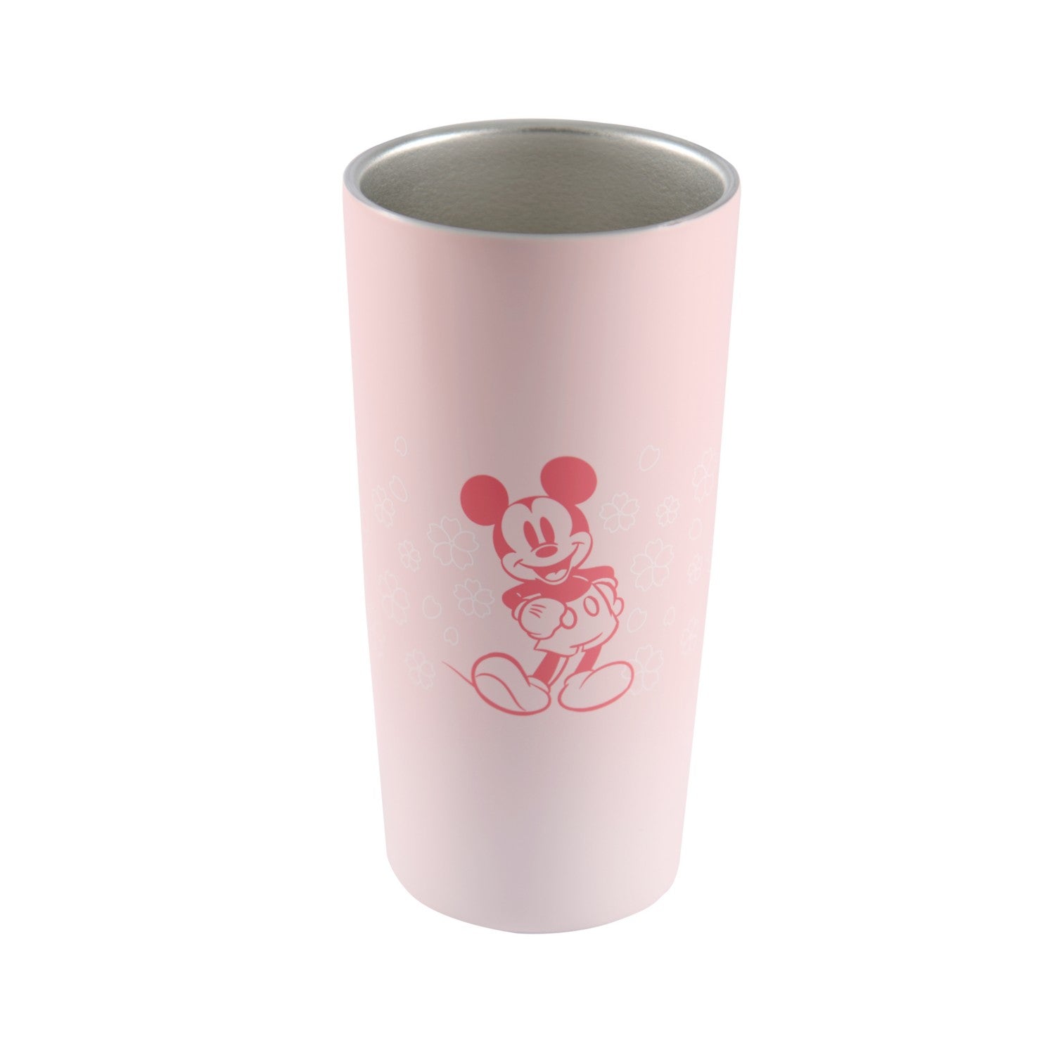 Mickey Stainless Vacuum Tumbler Sakura Pattern 440ml