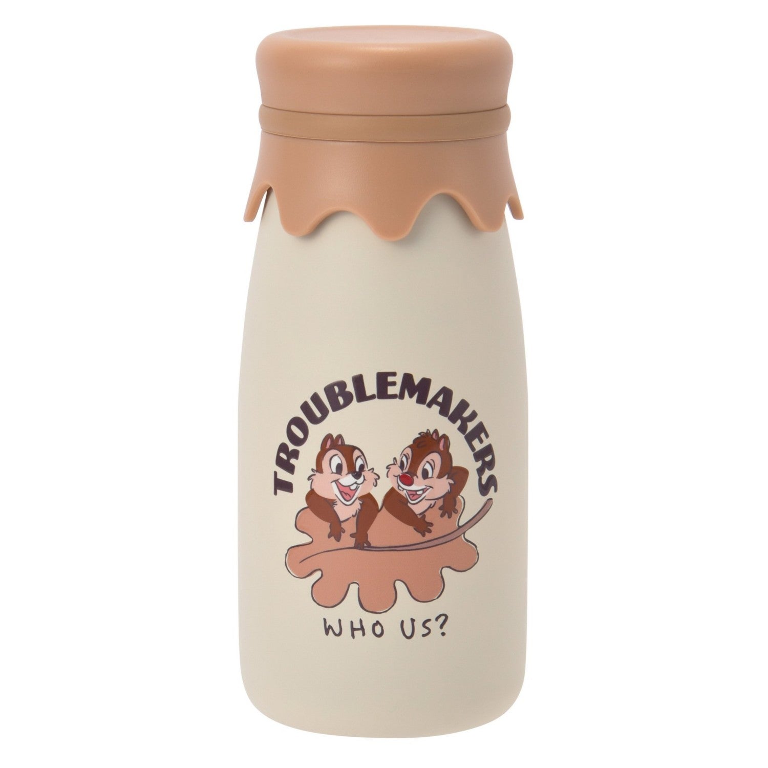 Chip & Dale Milk Bottle Style Stainless Steel Bottle 320ml
