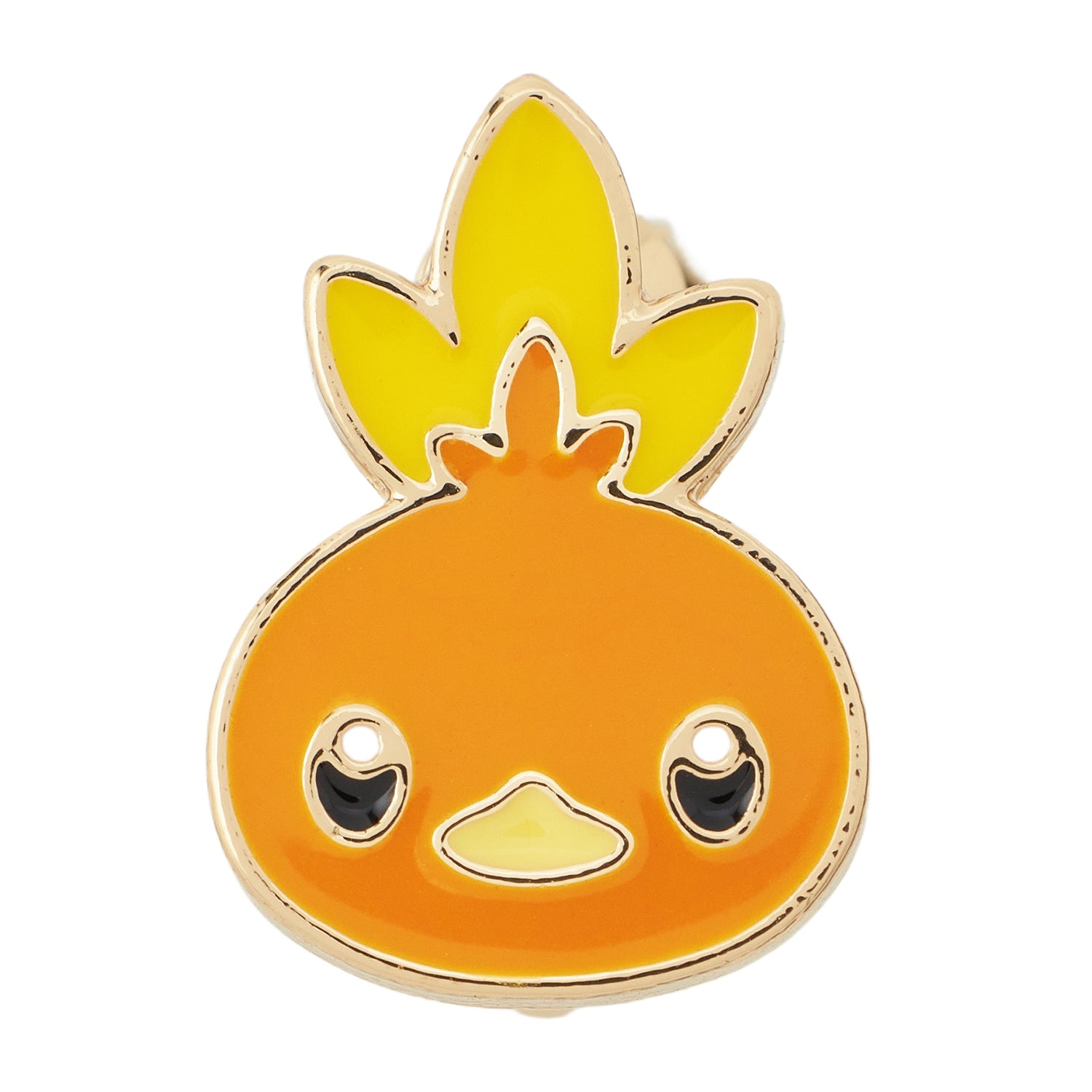 Pokémon Achamo earrings with red details from Japan