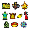 Kingdom Hearts / Stationery Sticker Set Traverse Town