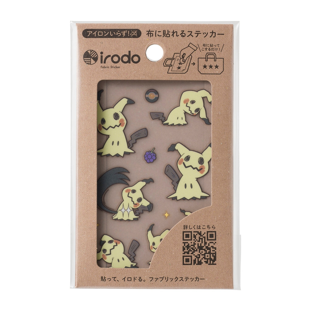 Cloth sticker irodo Mimikyu