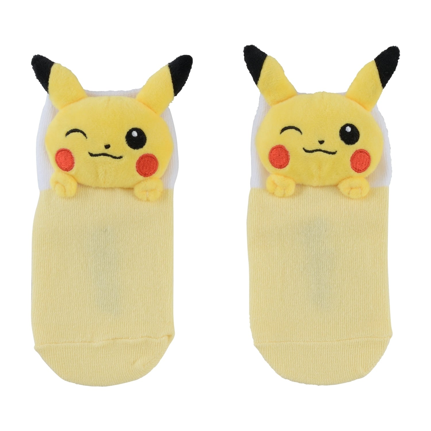 Middle socks with mascot Pikachu (13-18cm)