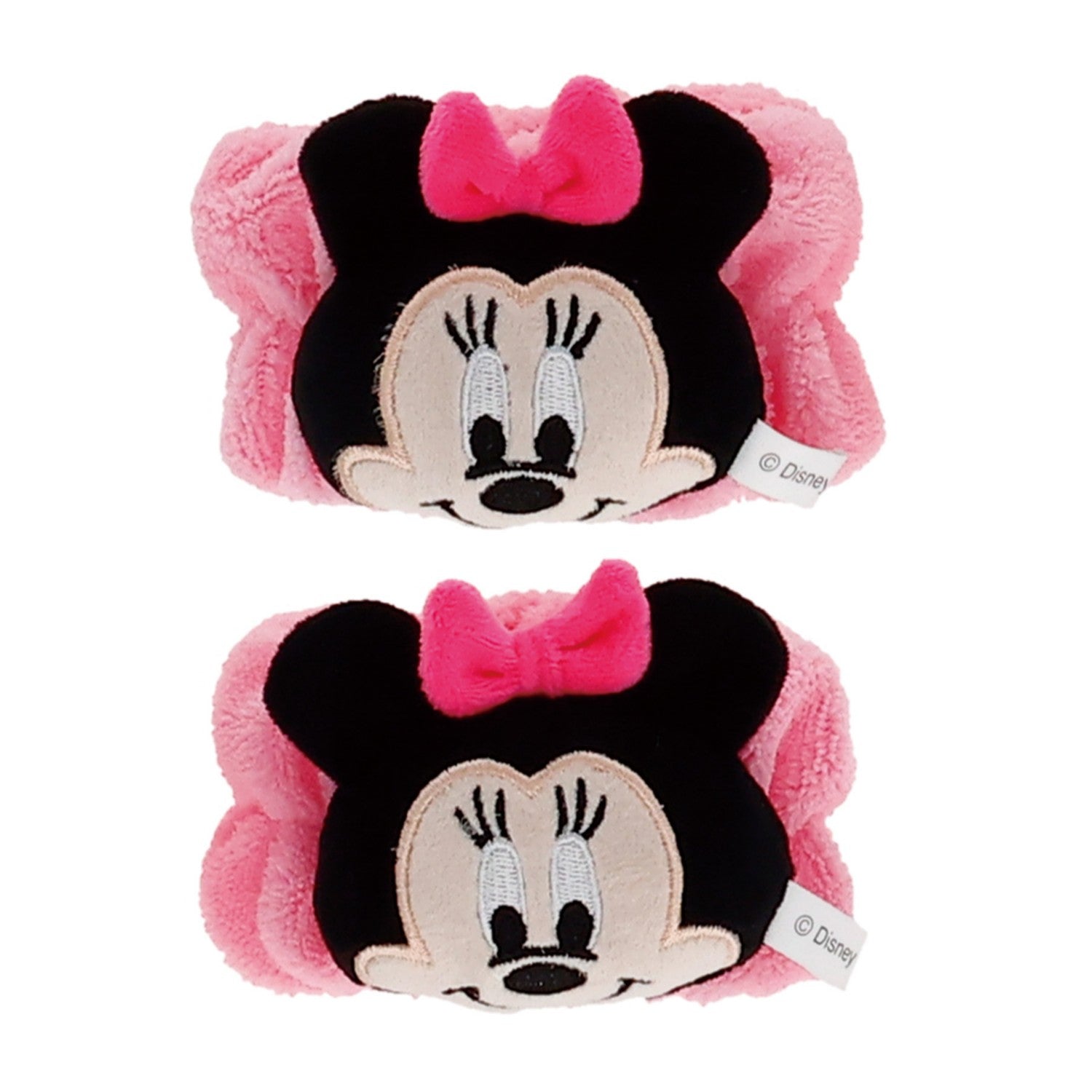 minnie mouse wash band fluffy smile