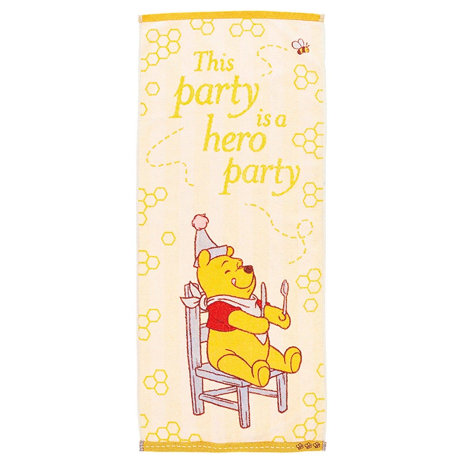 Winnie the Pooh Face Towel Hero Party