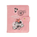 minnie mouse passport case ribbon stamp