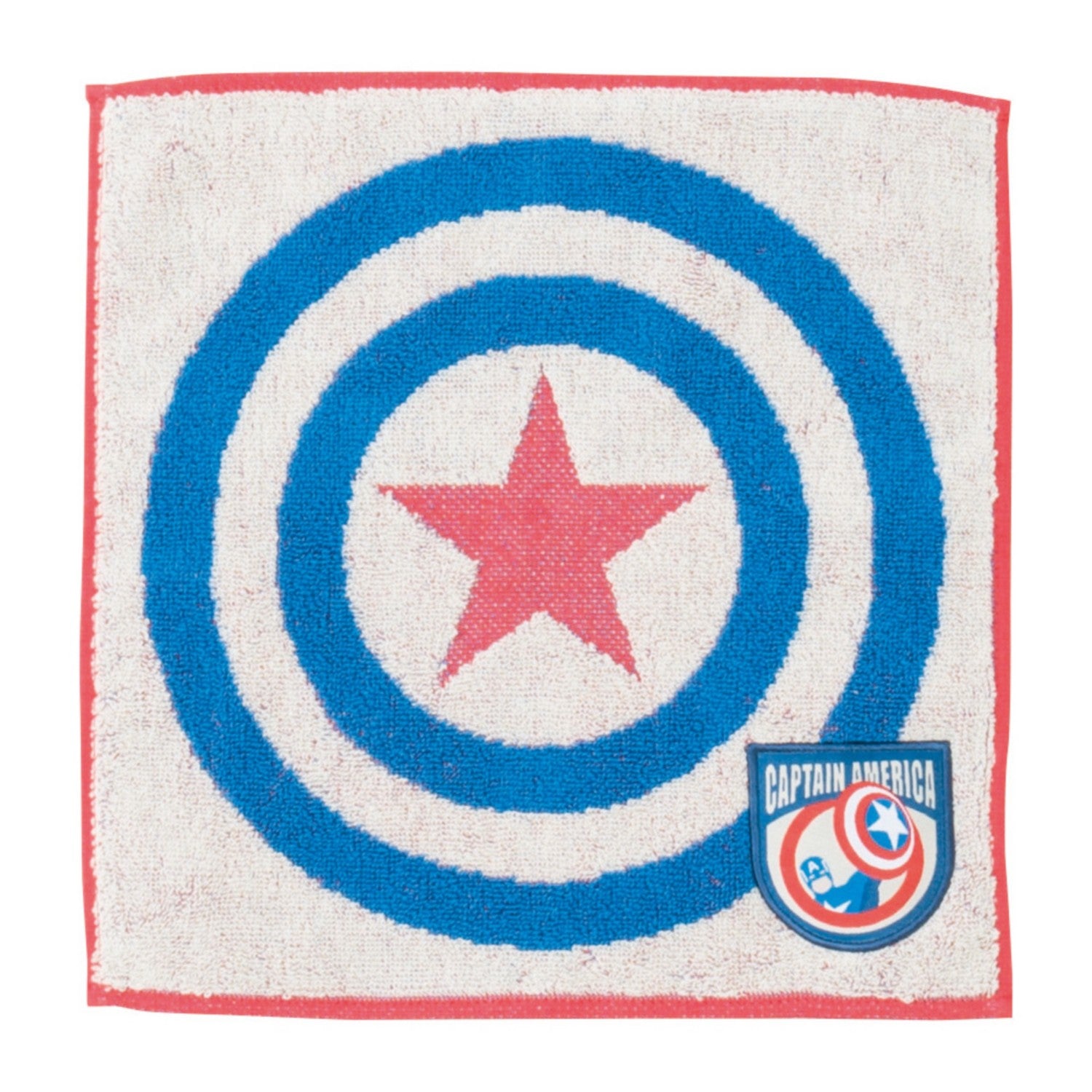 Marvel Captain America Mini Towel Captain Patch