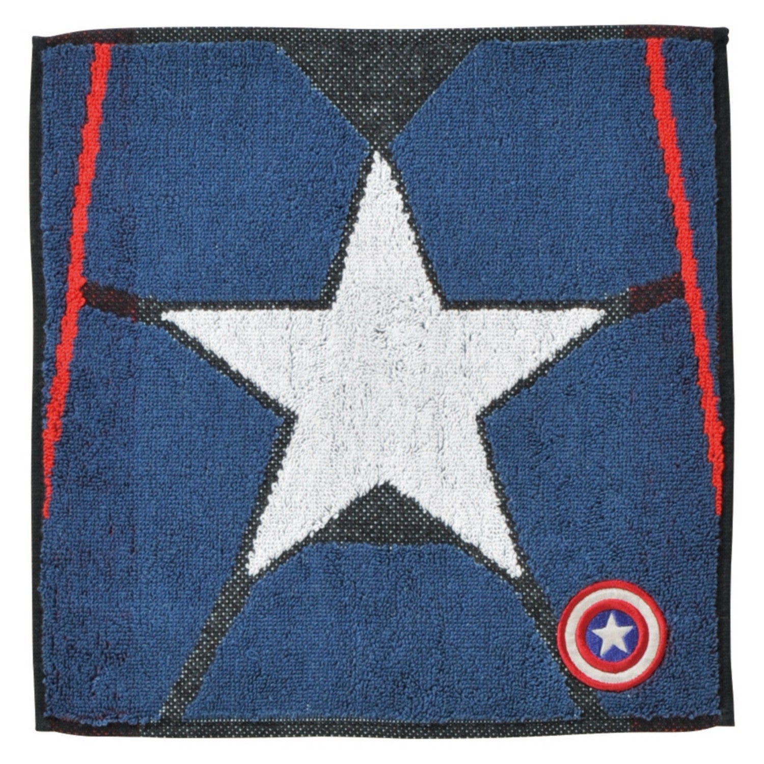 Marvel Captain America Mini Towel Mark Shield