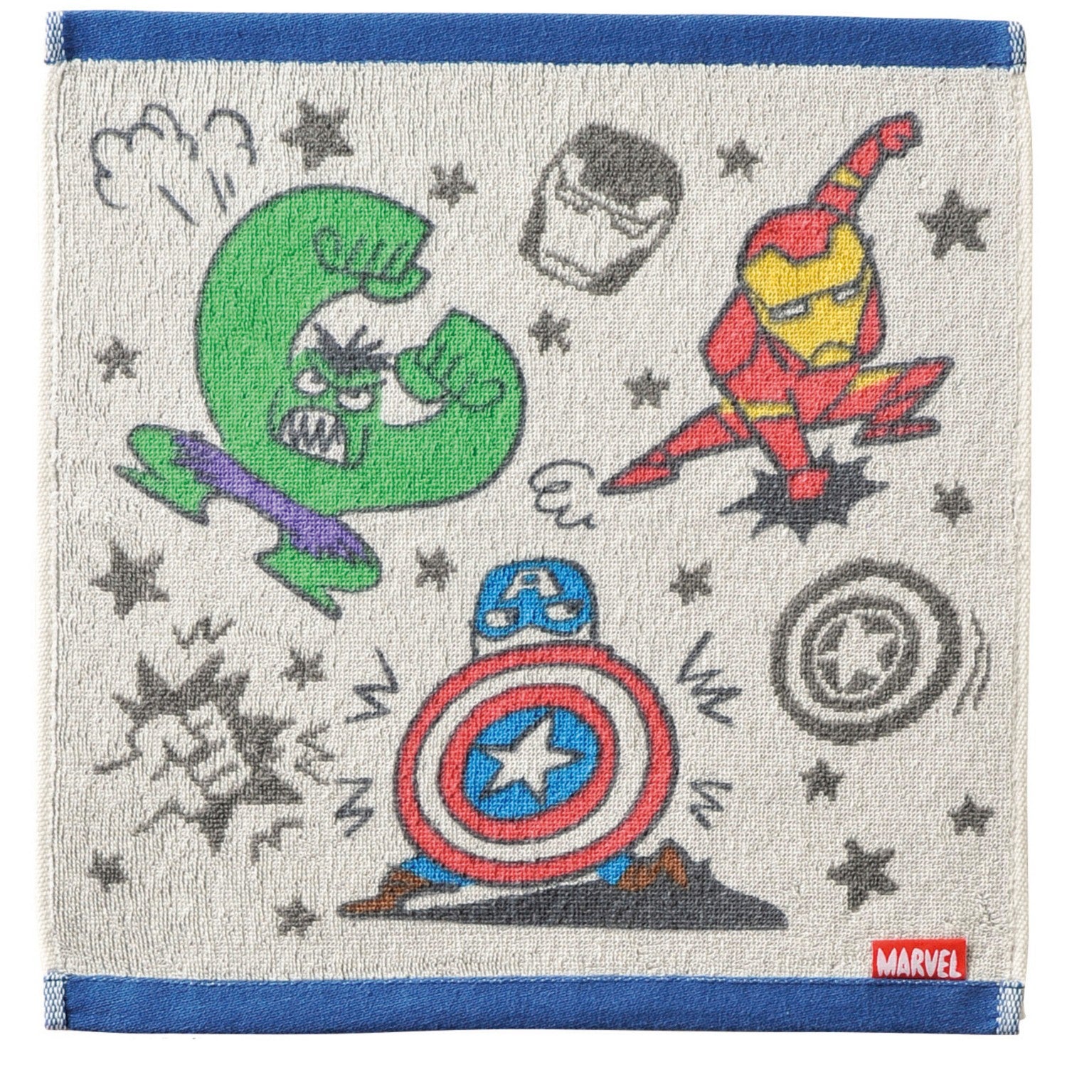 Marvel Wash Towel Cute Heroes