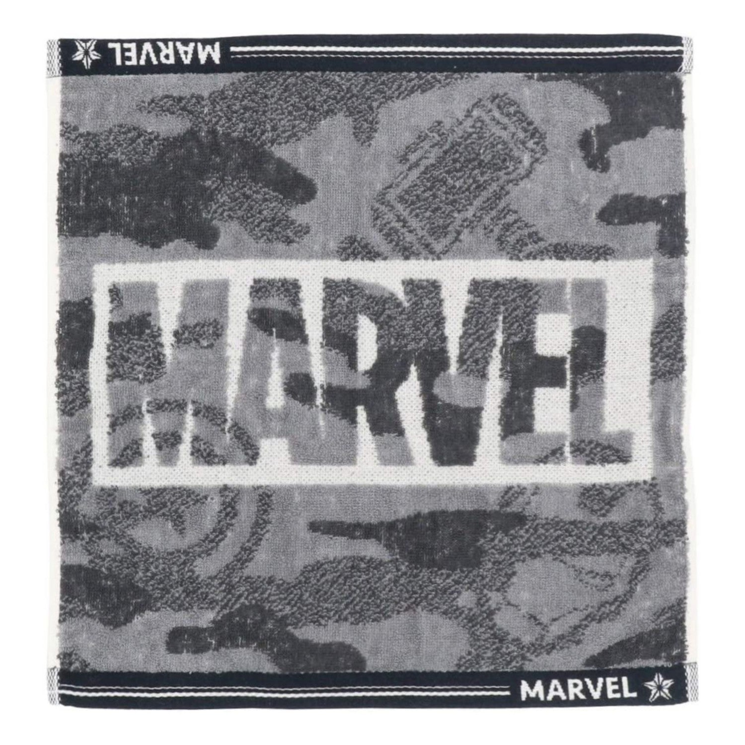 Marvel wash towel camouflage logo