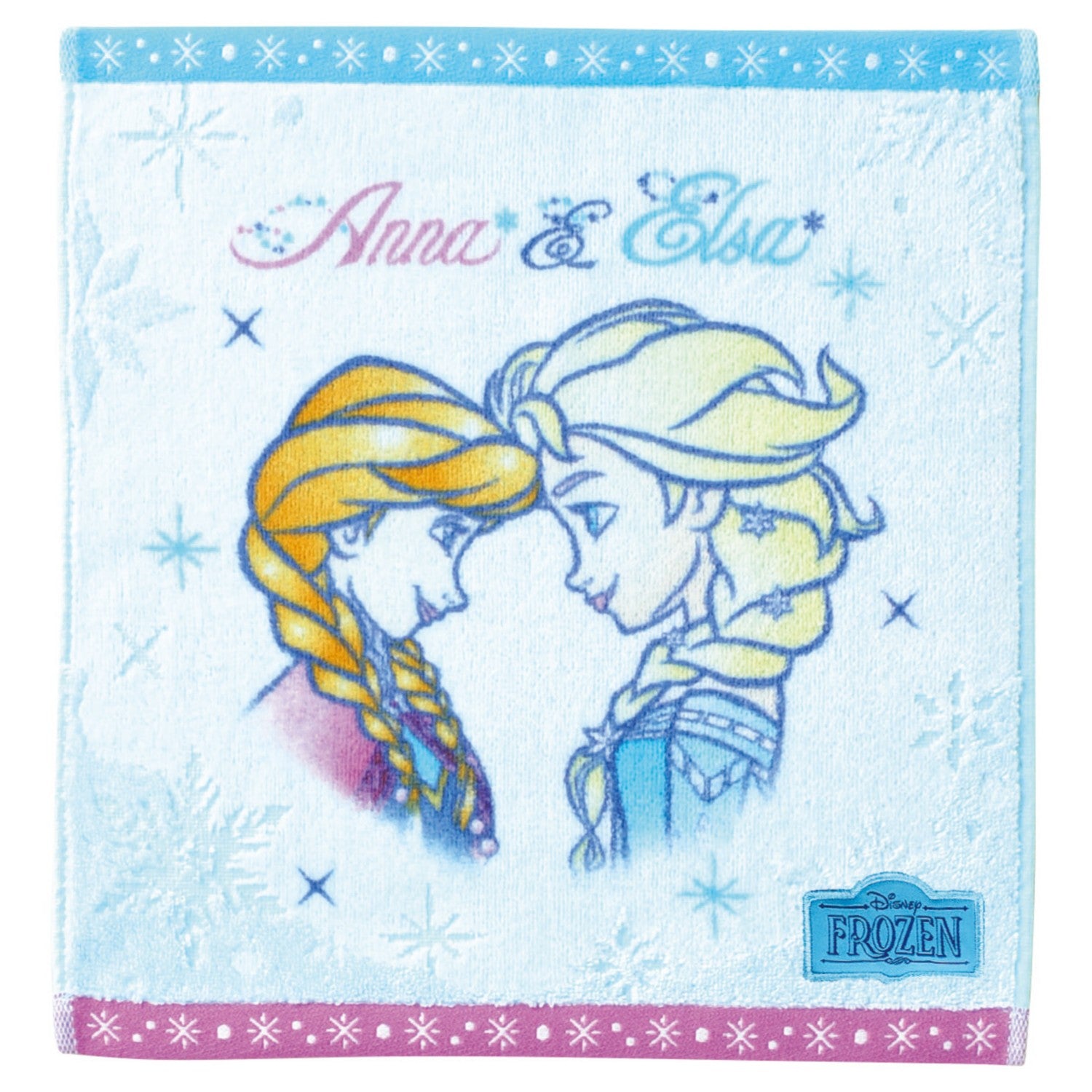 Frozen Wash Towel Clear Snow