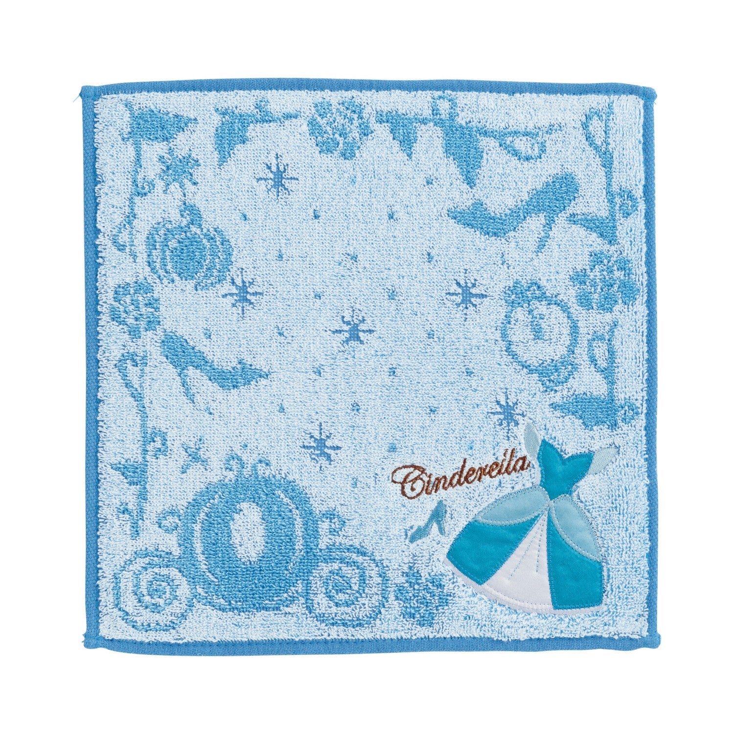 Cinderella mini towel elegant blue dress