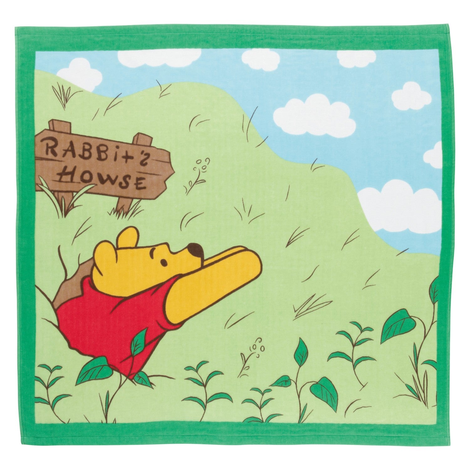 Winnie the Pooh Pull the hot towel tightly