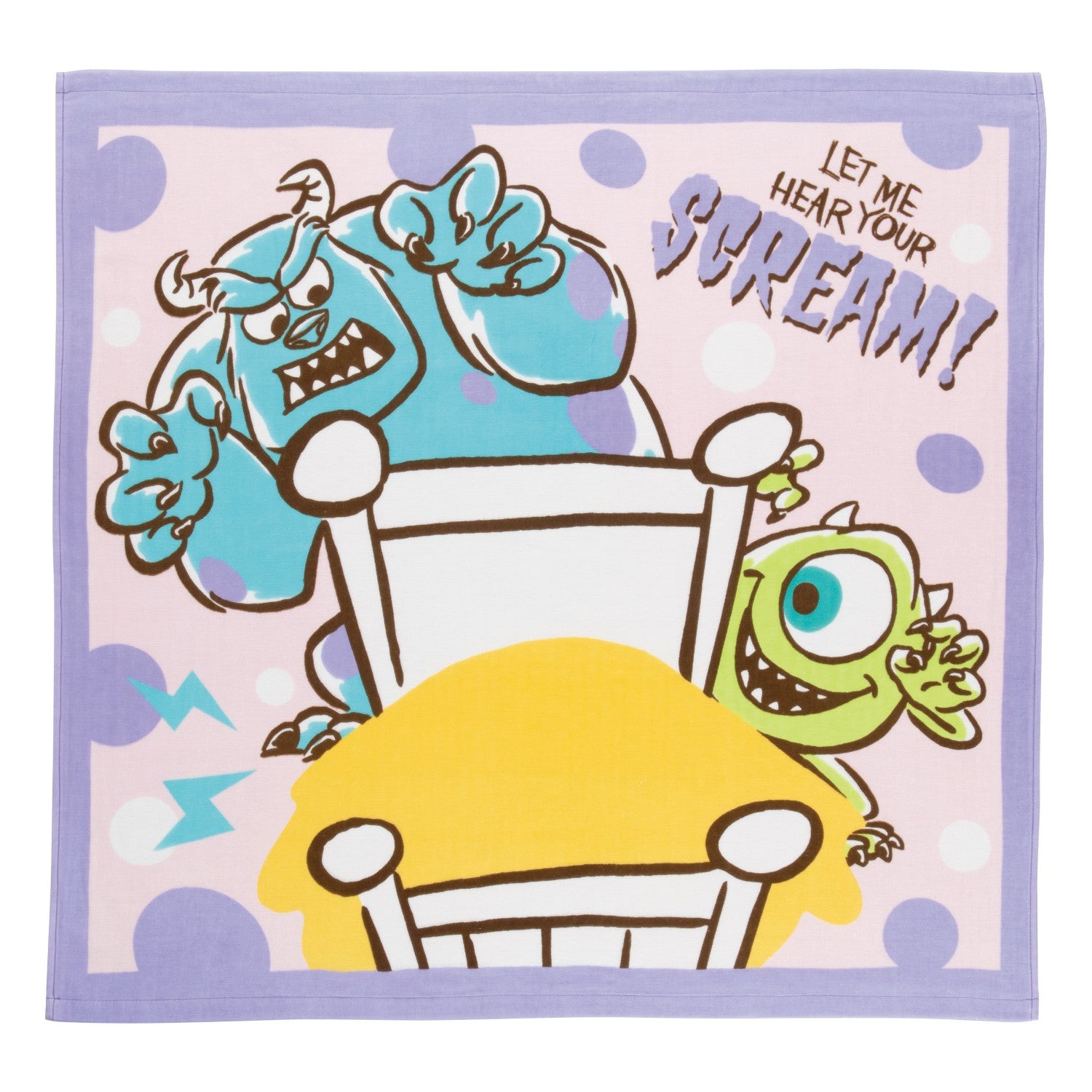 Monsters Inc. Boiled Towel Scream