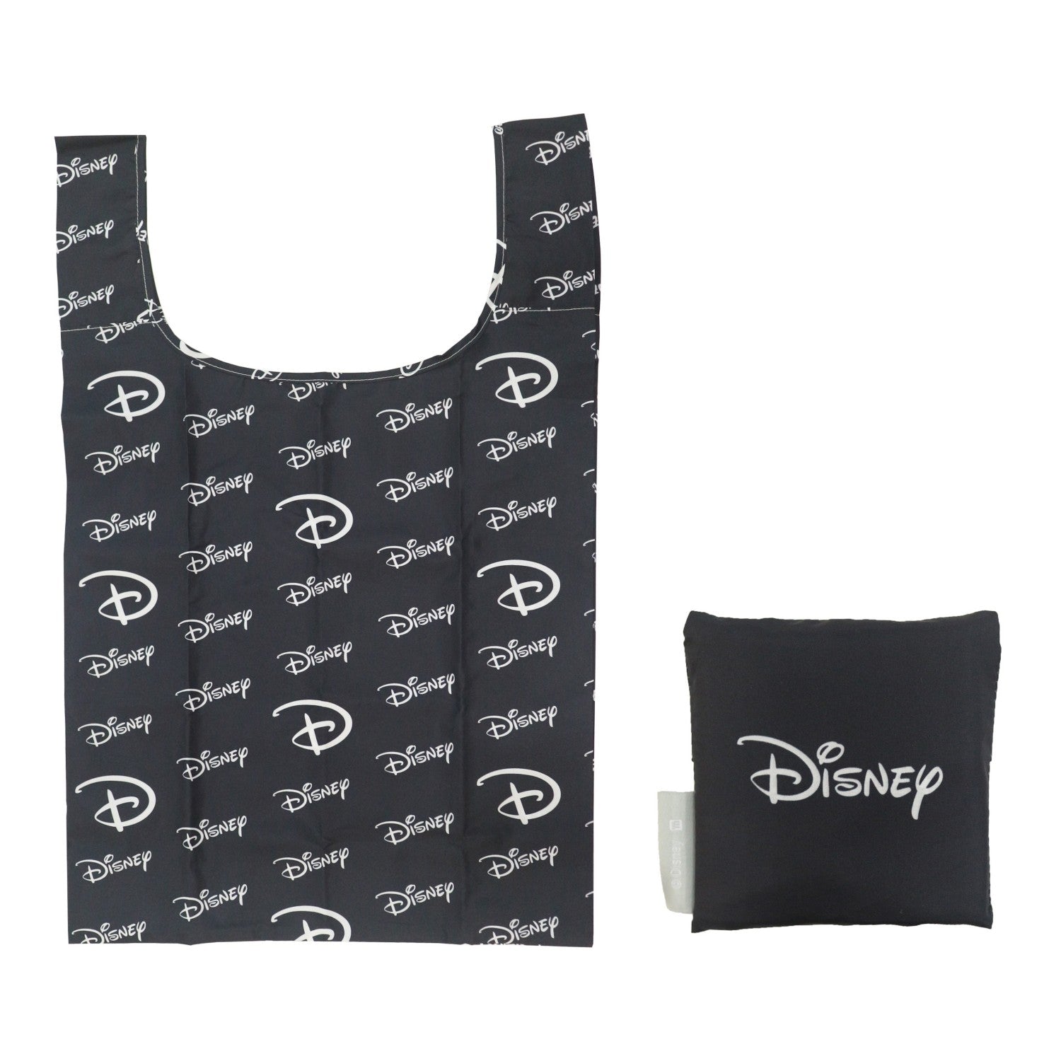 Eco bag black simple logo [Disneystore.jp exclusive product]