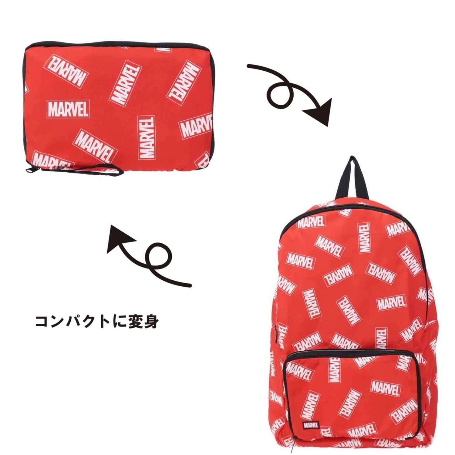 Marvel Eco Backpack Marvel Red