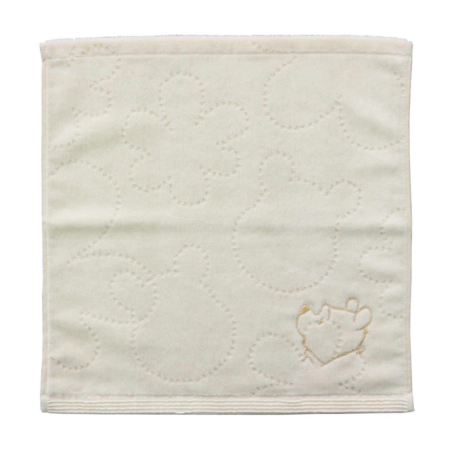 Winnie the Pooh Wash Towel Simple Yellow