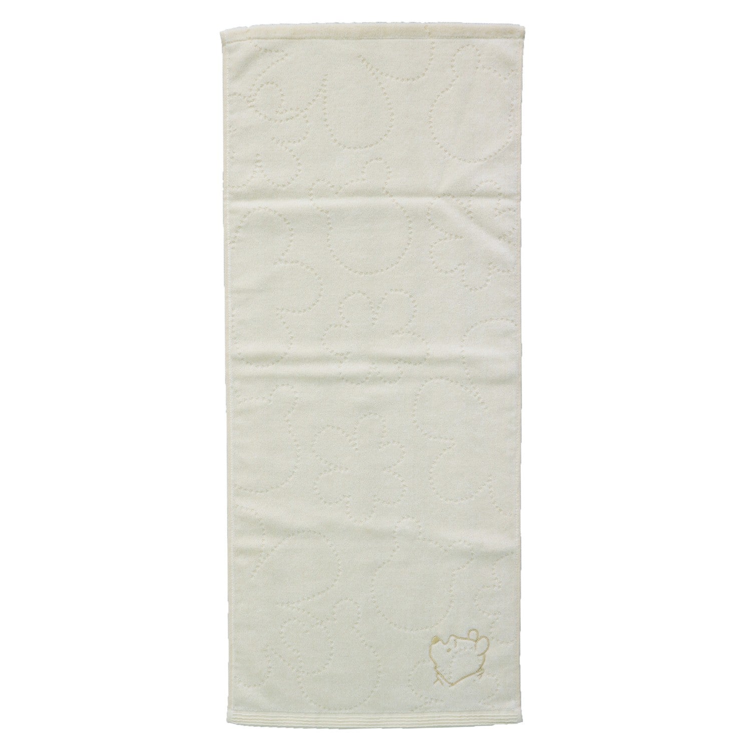 Winnie the Pooh Face Towel Simple Yellow