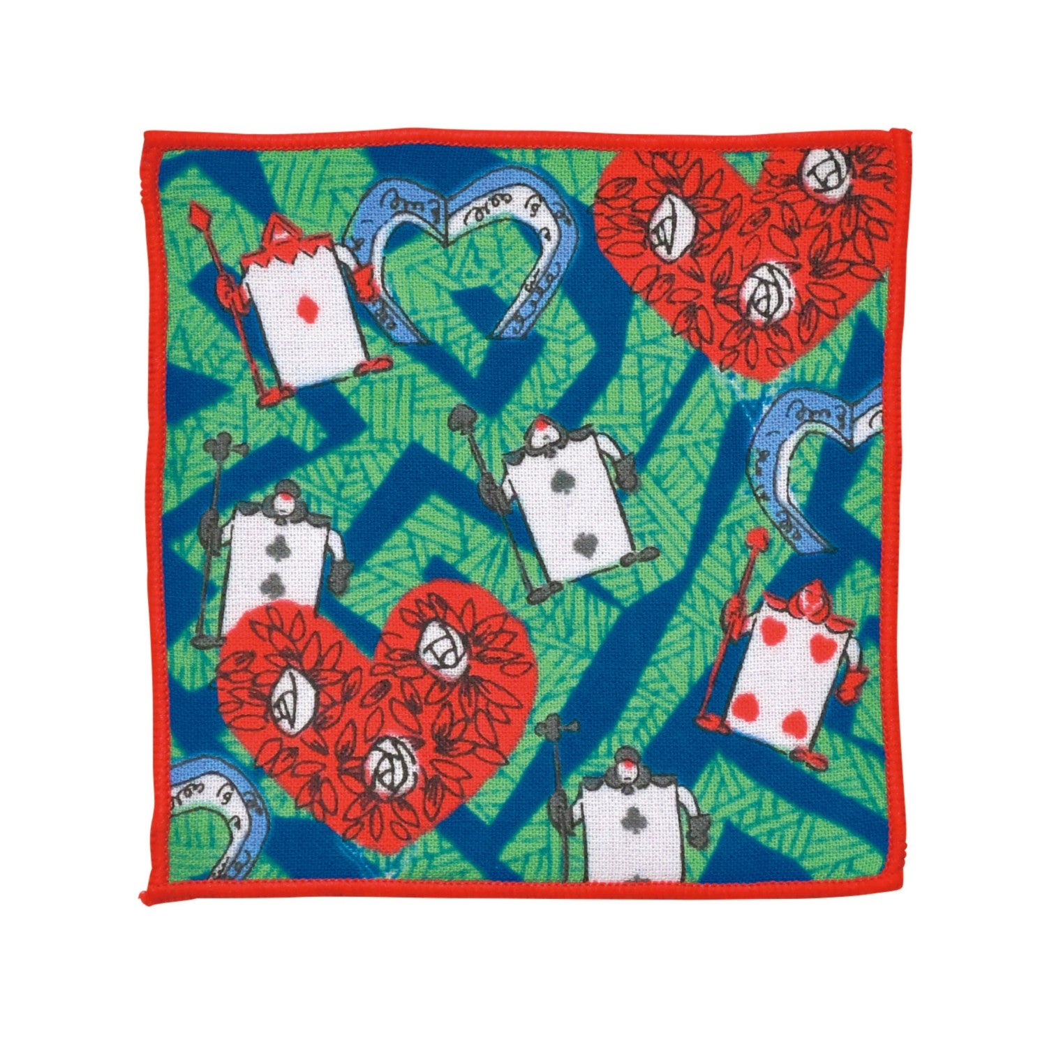 Alice in Wonderland Mame Towel Heart Labyrinth