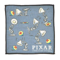 Pixar Mame Towel Gray Scene