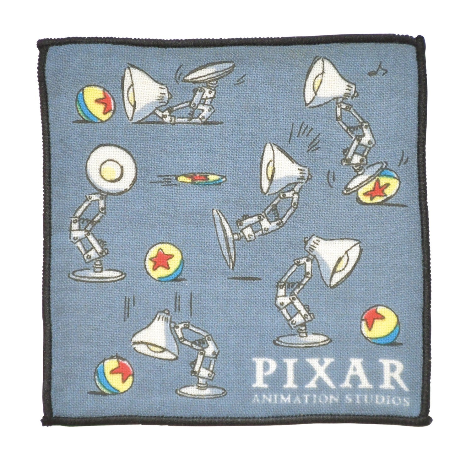 Pixar Mame Towel Gray Scene