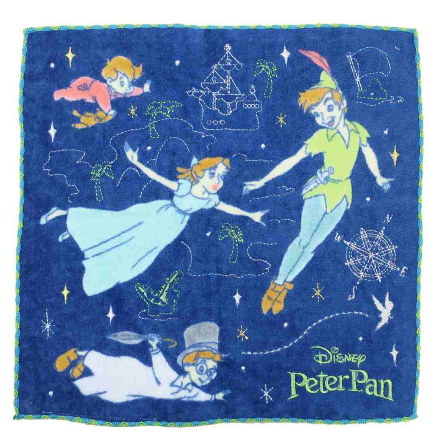 peter pan mini towel flight night