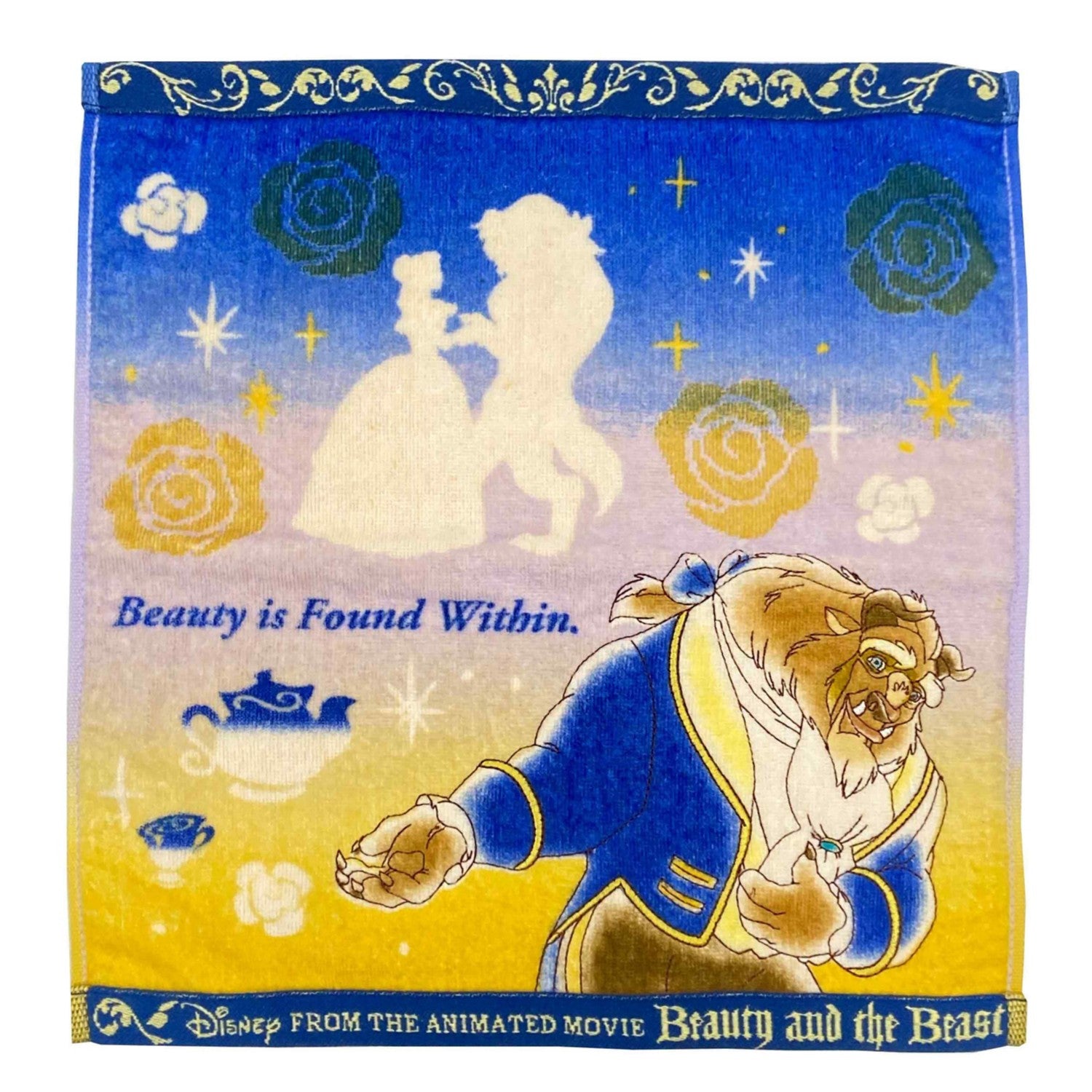 Beauty and the Beast Wash Towel Water Tender