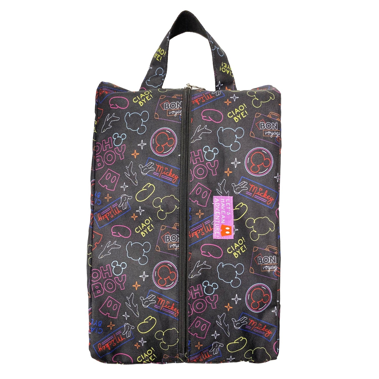Mickey Mouse Shoe Bag Neon Adventure
