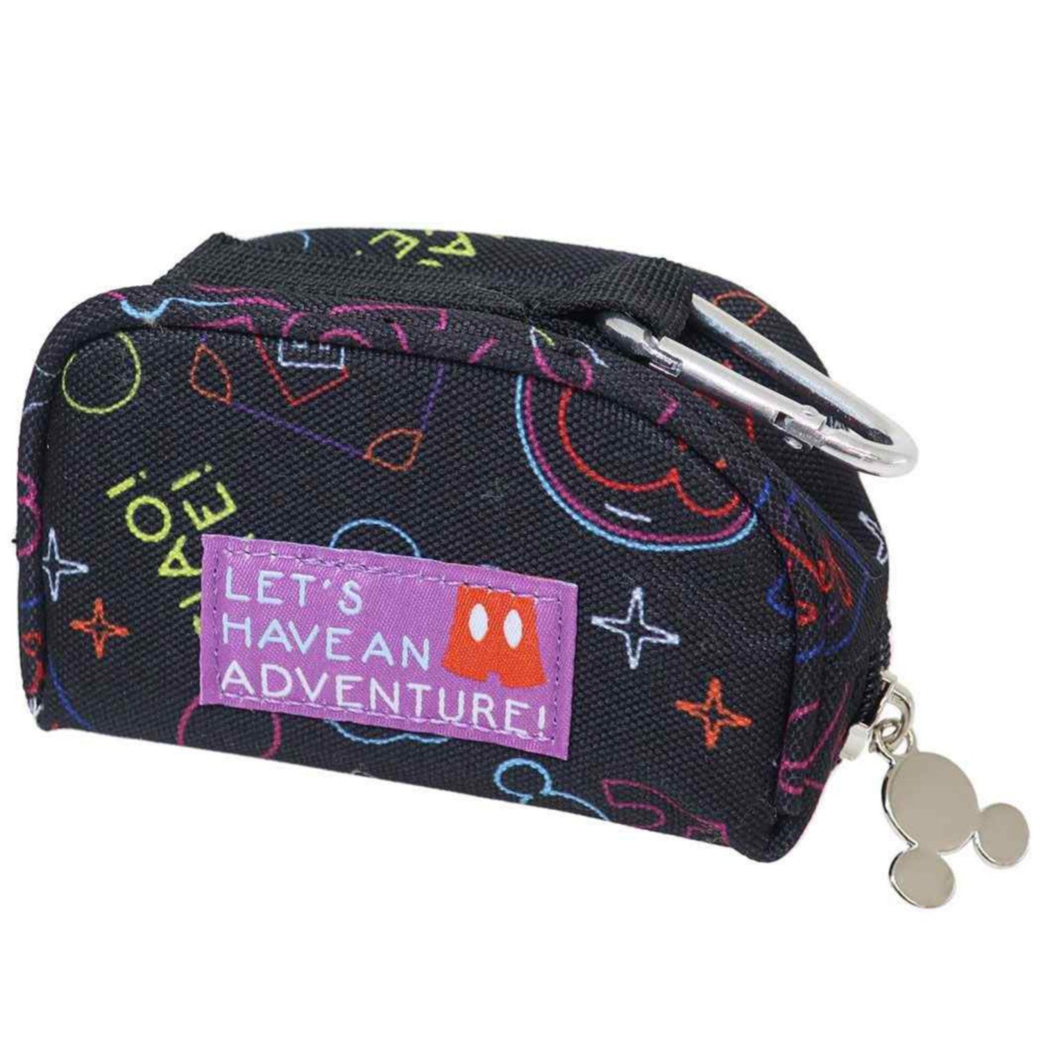 Mickey Mouse Compact Pouch Neon Adventure
