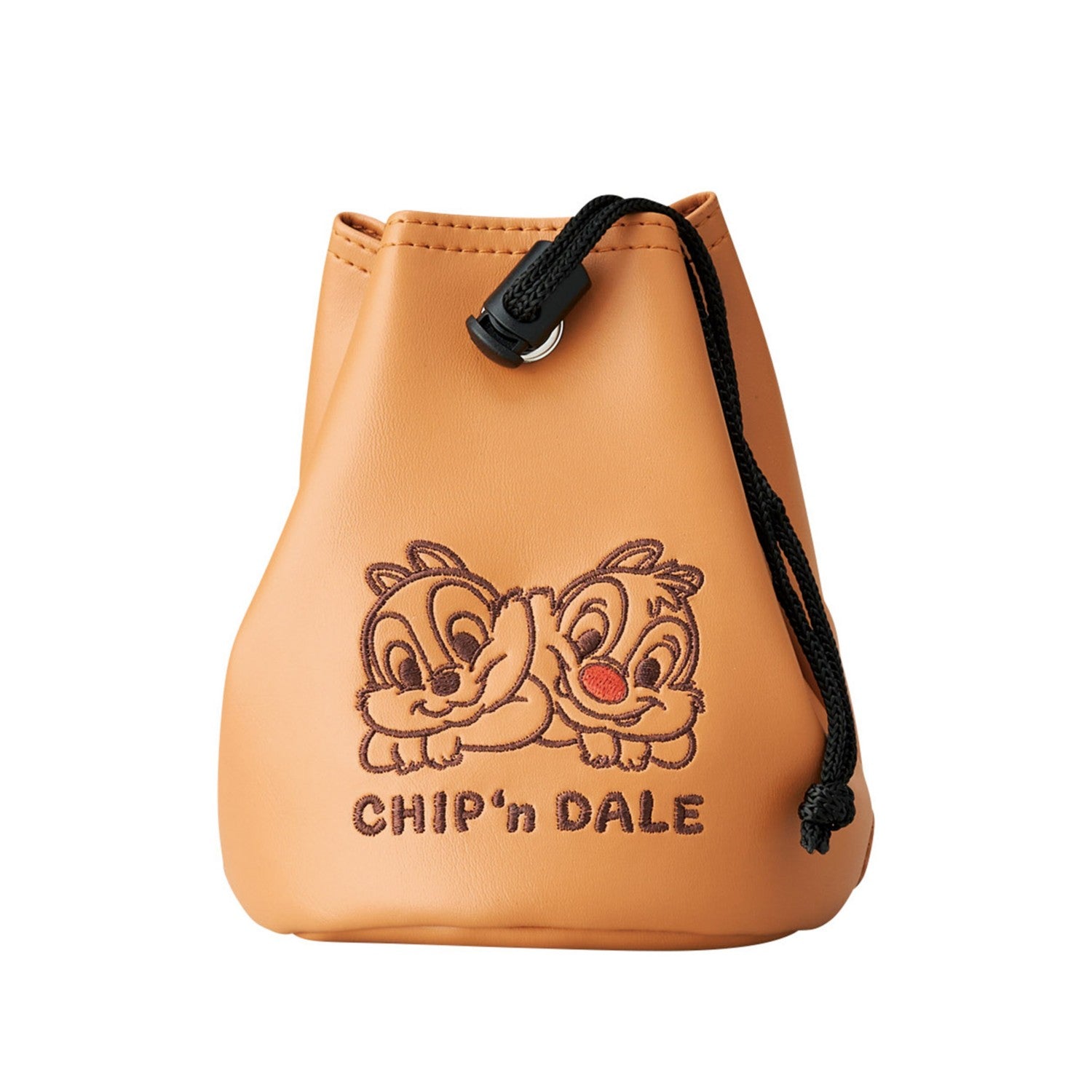 Chip & Dale Drawstring Pouch Sticky Face