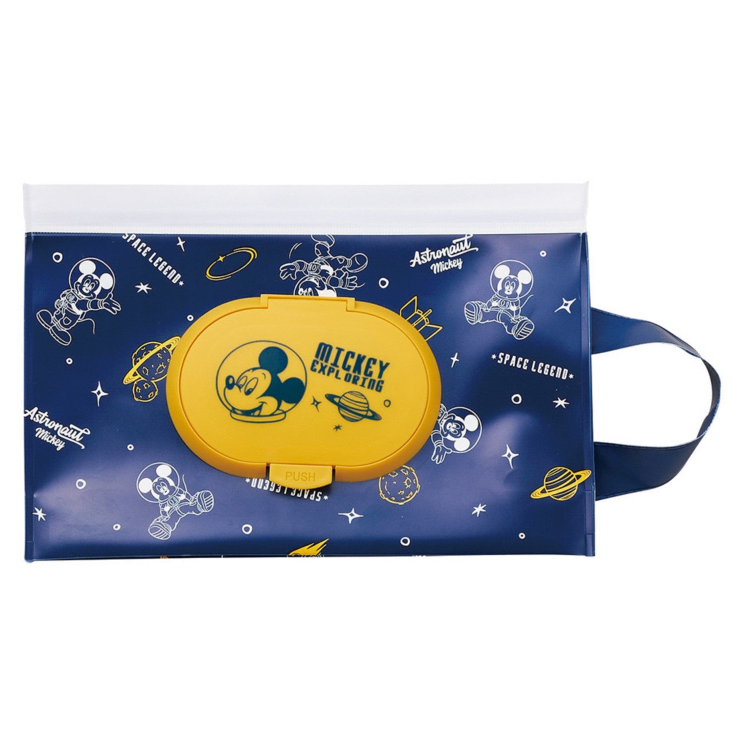 Mickey Mouse carry pouch with lid Astro Shining