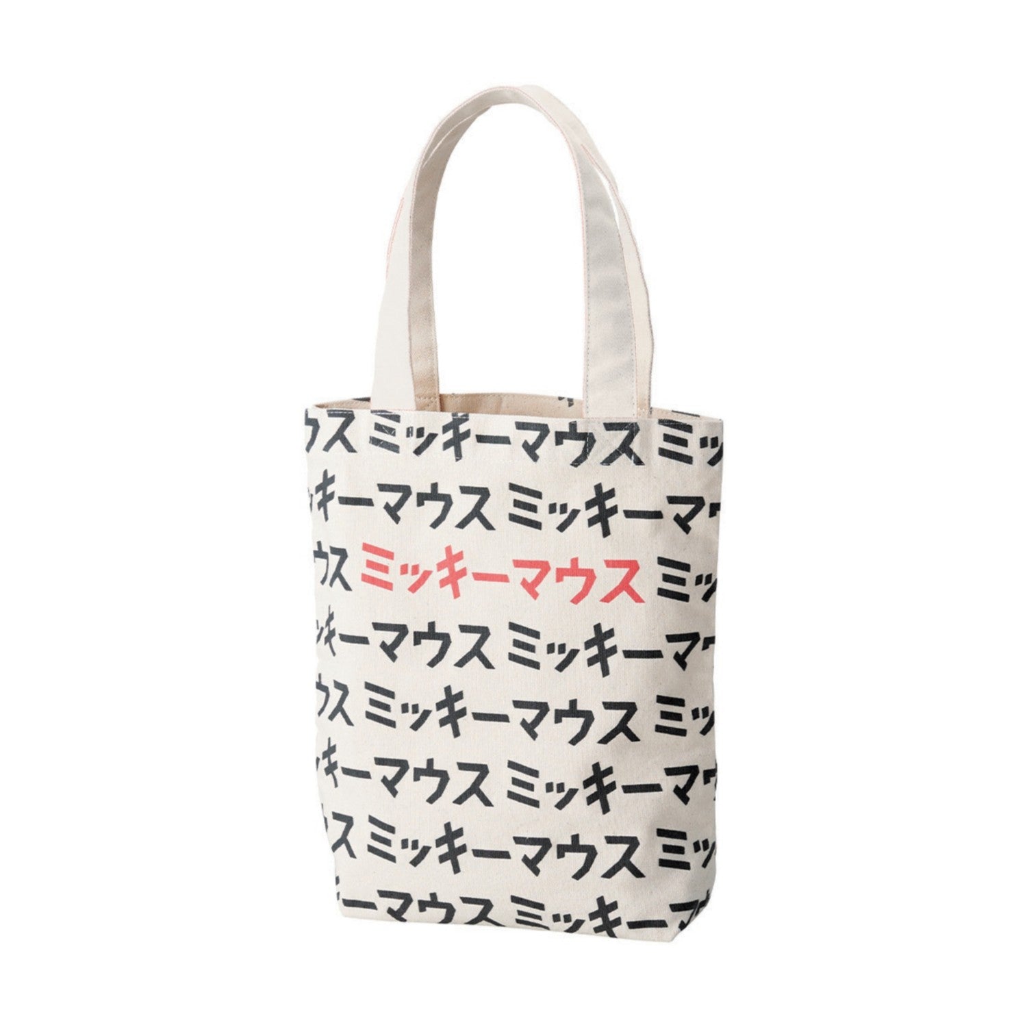 Mickey Mouse tote bag katakana logo/Mickey